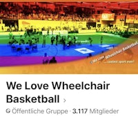 we love wheelchair basketball